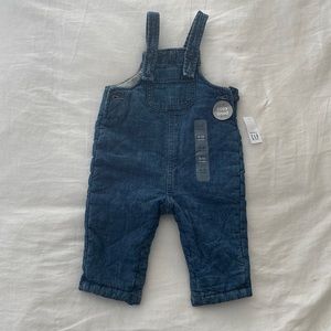 Baby GAP denim overalls- unisex.